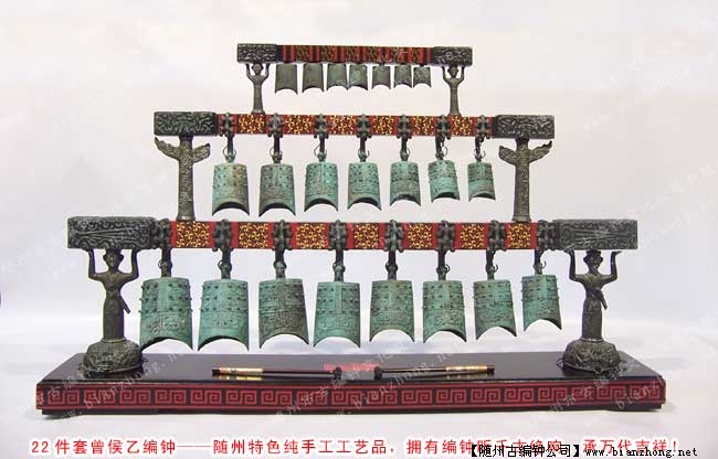 22件仿古編鐘