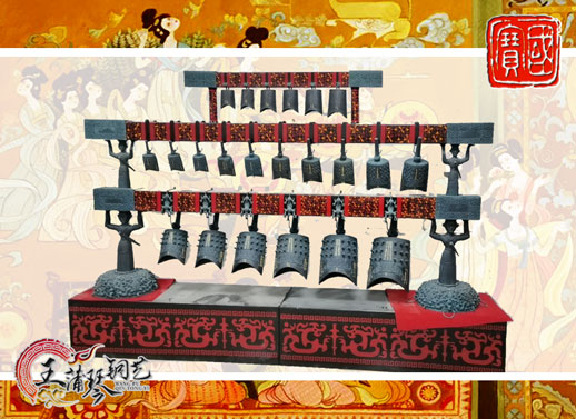 22件C型編鐘、小型演奏級(jí)、F調(diào)主旋律