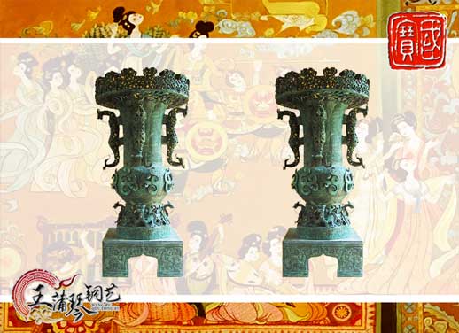 曾侯乙銅尊，武漢東湖賓館雕塑