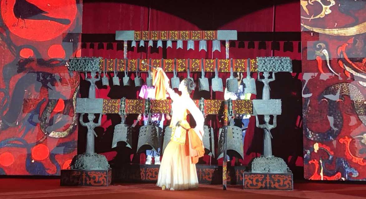 隨州編鐘音樂(lè)《楚商》古樂(lè)欣賞！